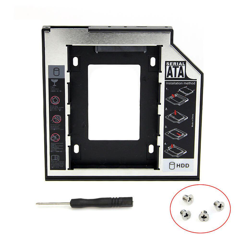 9,5 mm Universal SATA 2. HDD SSD Festplattenrahmen für CD/DVD-ROM Optical Bay von Joom DACH