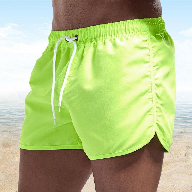 9 Farben Schnelltrocknende Shorts Laufsport Shorts Herren Shorts Sommer Strand Shorts Boxershorts Casual Shorts Strand ShortsFD05148082 XXXL grün von Joom DACH