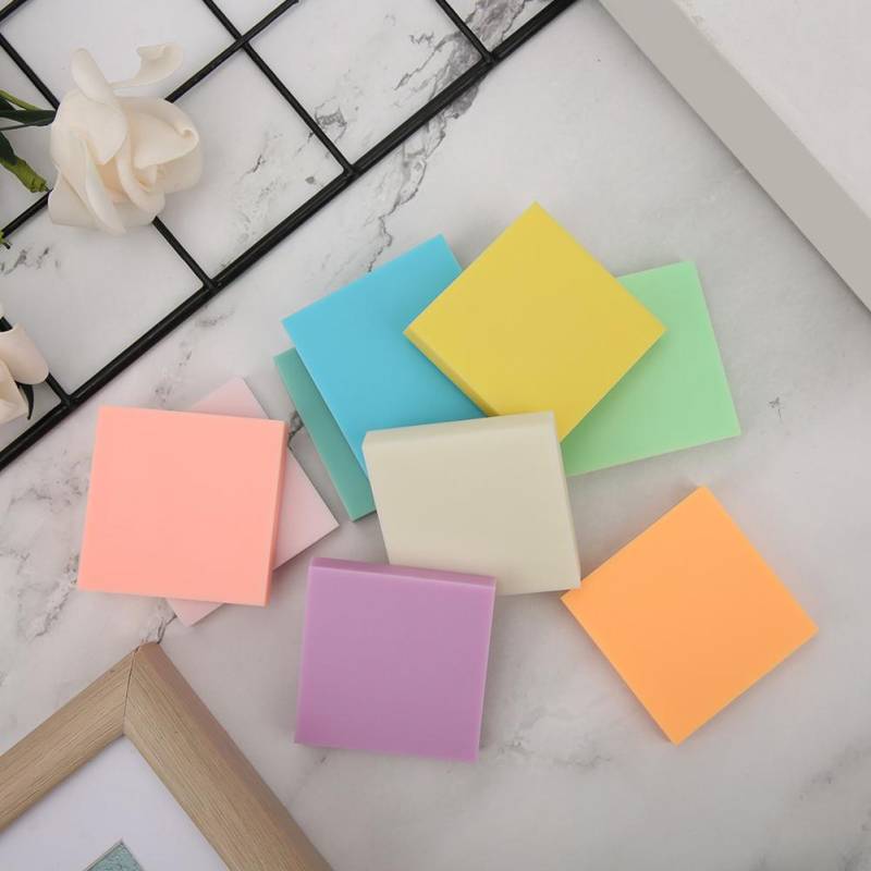 9 Stück mehrfarbiger Stempel-Schnitzblock aus Gummi, zum Selbermachen, Handstempel, Bastelbedarf, 5 x 5 x 0,8 cm von Joom DACH