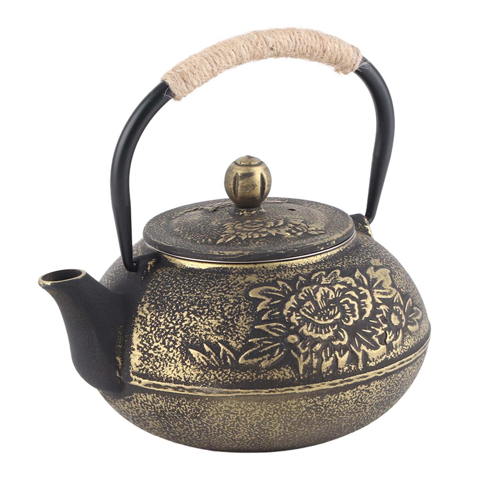 900ml Japanischen Stil Gusseisen Wasserkocher Teekanne Abnehmbare Infuser Sieb Teekanne 900ml Japanischen Stil Gusseisen Wasserkocher Teekanne Abnehmbare Infuser Sieb Teekanne von Joom DACH