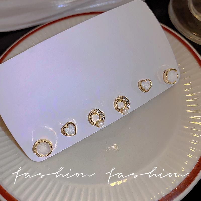 925 Silberstift Luxus Ohrstecker Set: Exquisite, vielseitige Mode für Frauen von Joom DACH