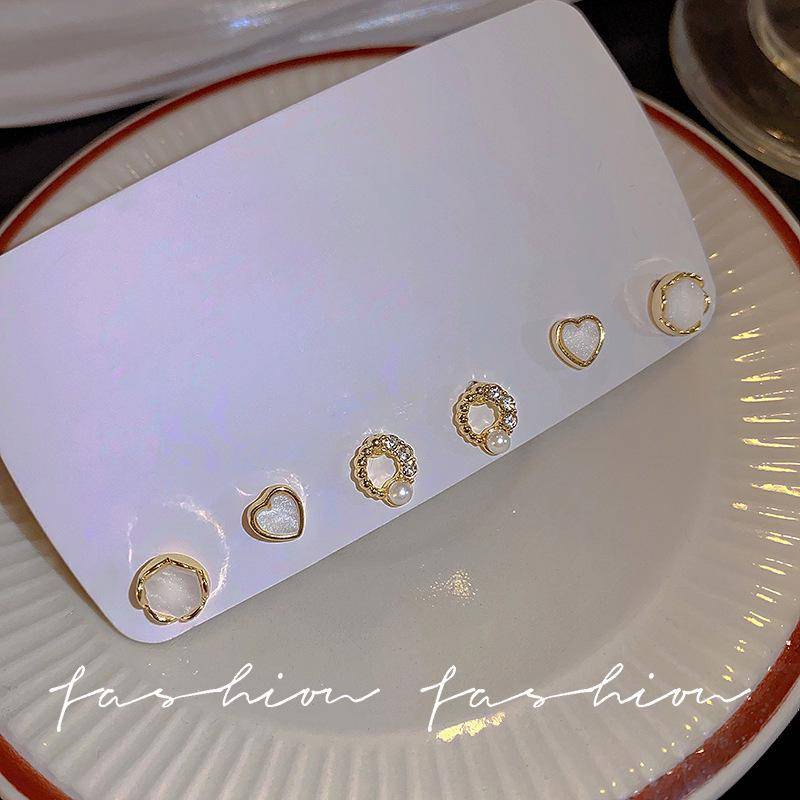 925 Silberstift Luxus Ohrstecker Set: Exquisite, vielseitige Mode für Frauen von Joom DACH