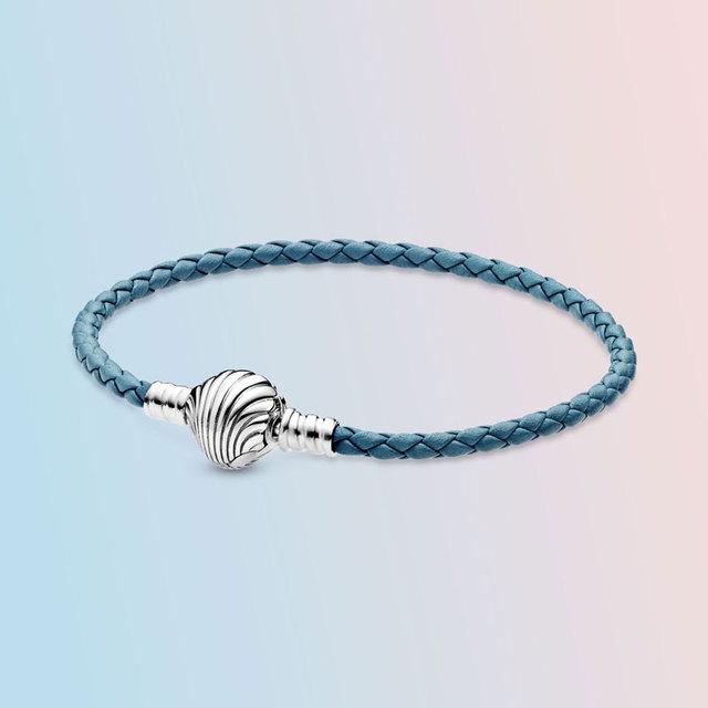 925 Sterling Silber Armband Femme Herz Schlange Kette Armband Für Frauen Fit Temperament Charme Perlen Schmuck Geschenk 20cm von Joom DACH