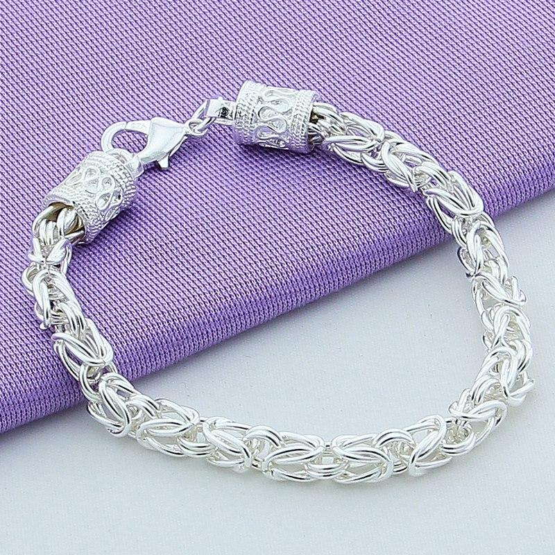 925 Sterling Silber Schmuck Kette Armband frauen Silber Armband von Joom DACH
