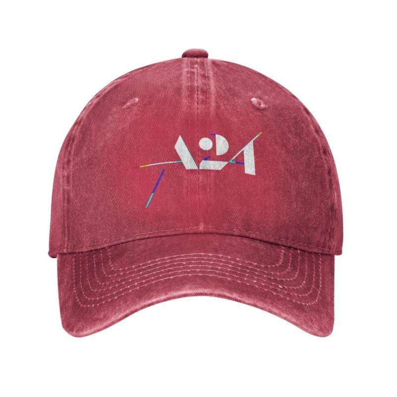 A Two Four A24 Baseball Cap Merch Vintage Distressed Washed Snapback Cap Unisex Damen Alle Jahreszeiten Reisen Verstellbare Kappen Hut One Size von Joom DACH