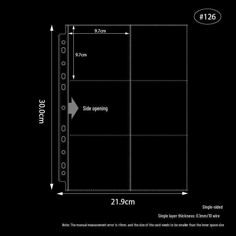 A4-Sammelalben mit losen Blättern für Dokumente, Fotos, Tickets und Postkarten von Joom DACH