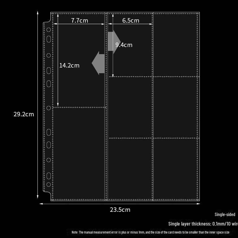 A4-Sammelalben mit losen Blättern für Dokumente, Fotos, Tickets und Postkarten von Joom DACH