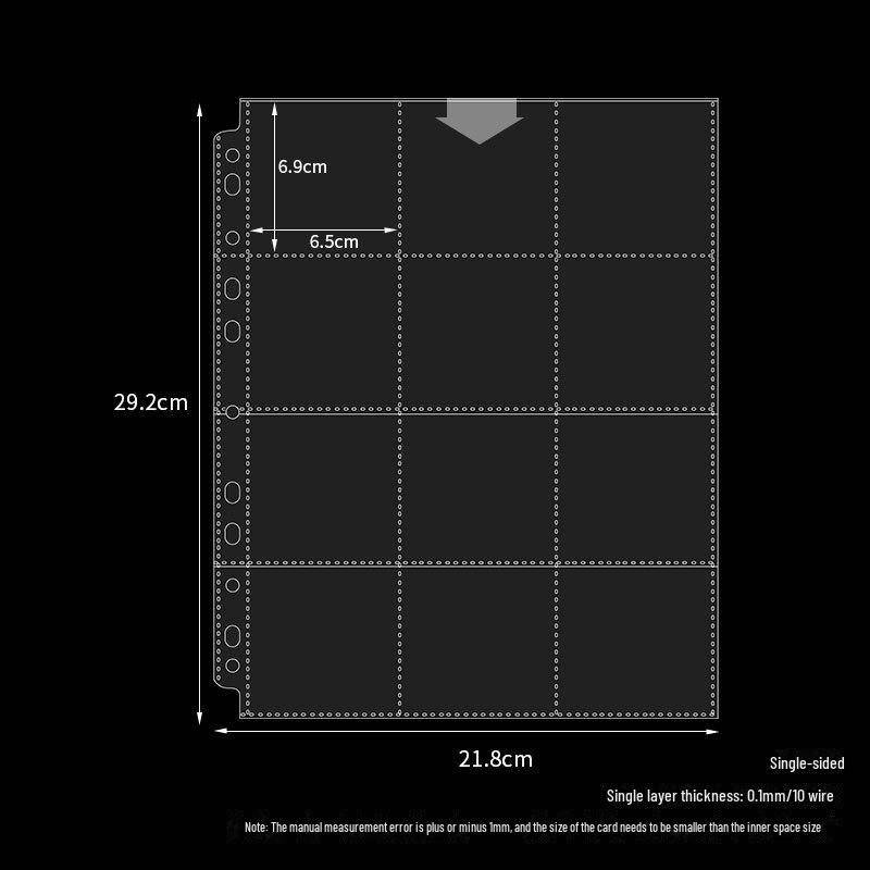 A4-Sammelalben mit losen Blättern für Dokumente, Fotos, Tickets und Postkarten von Joom DACH