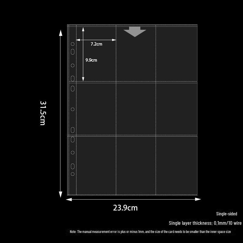 A4-Sammelalben mit losen Blättern für Dokumente, Fotos, Tickets und Postkarten von Joom DACH