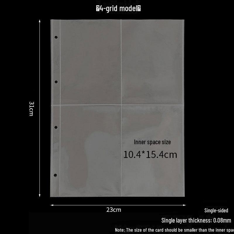 A4-Sammelalben mit losen Blättern für Dokumente, Fotos, Tickets und Postkarten von Joom DACH