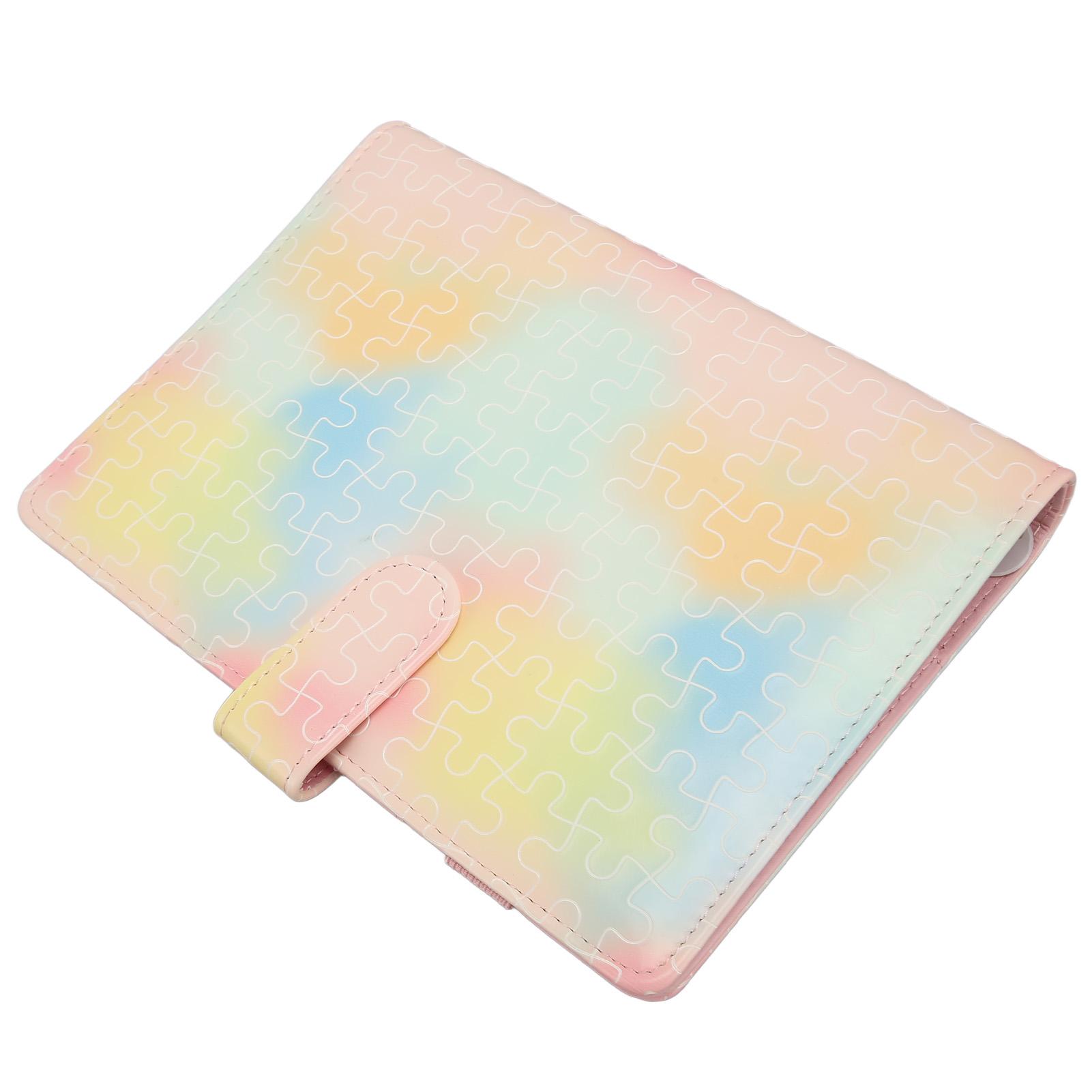 A5 Leder Notizbuch Binder Loseblatt 6 Ring Binder Planer Notizbuchhülle mit Magnetverschluss von Joom DACH