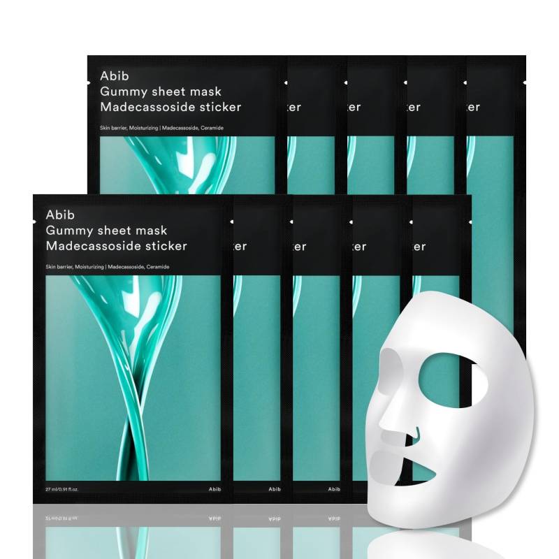 ABIB Gummy Sheet Mask Madecassoside Sticker 10 Stück AUTHENTISCHER SHOP von Joom DACH