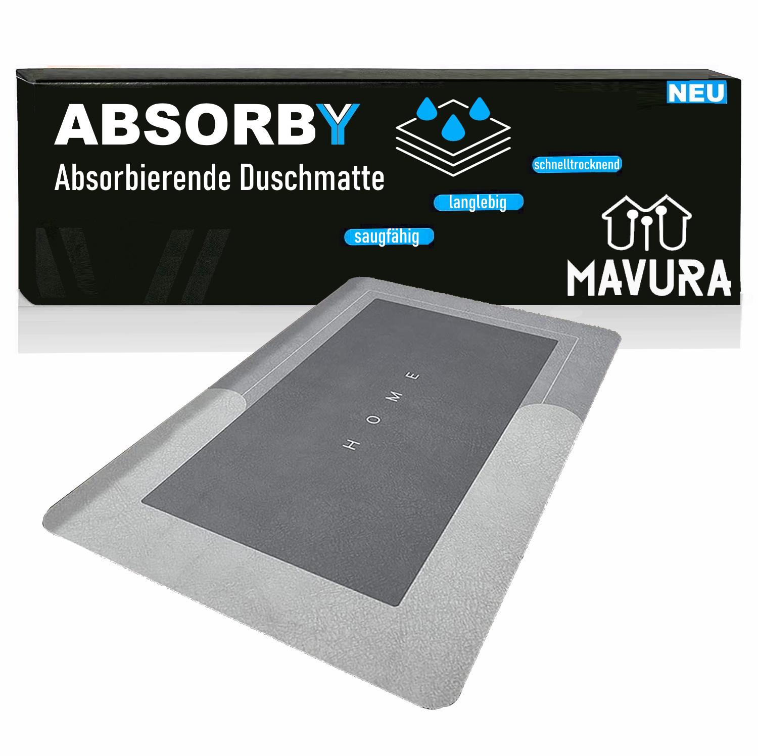 ABSORBY Absorbierende Duschmatte Duschvorleger Badvorleger Badematte Badteppich von Joom DACH