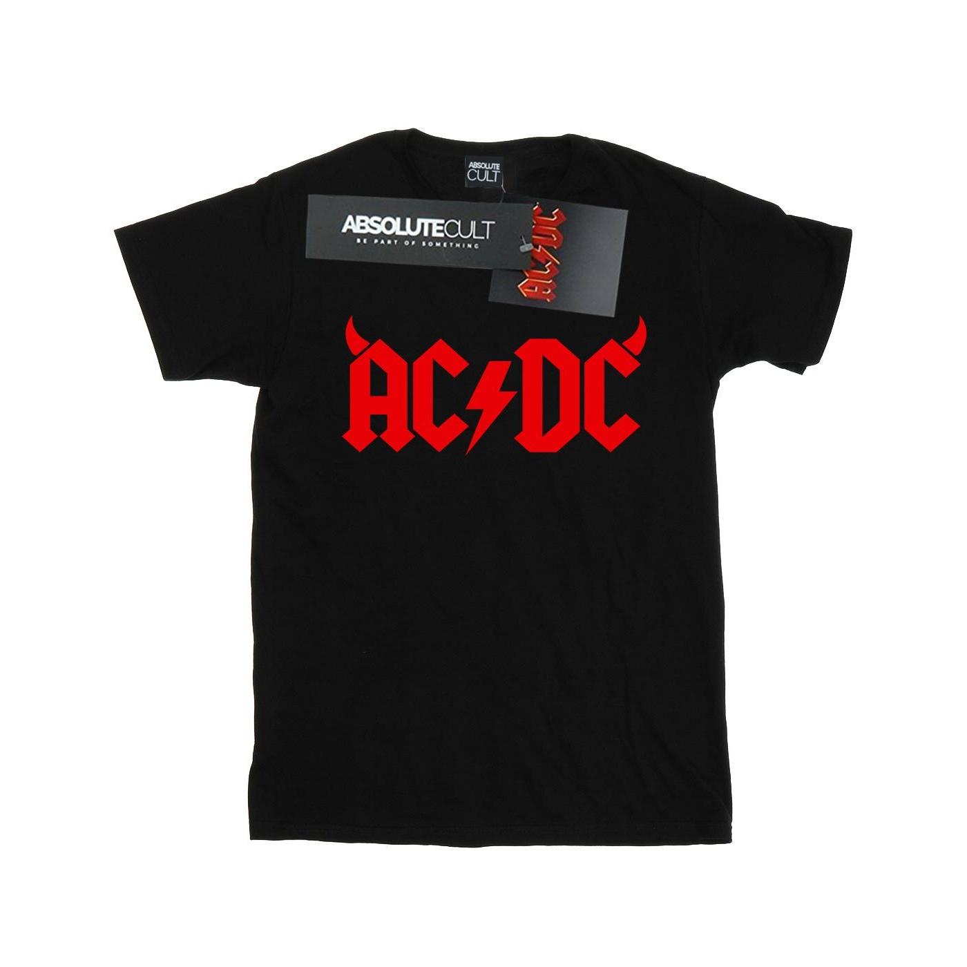 AC/DC Boys Horns Logo T-Shirt 9-11 Years von Joom DACH