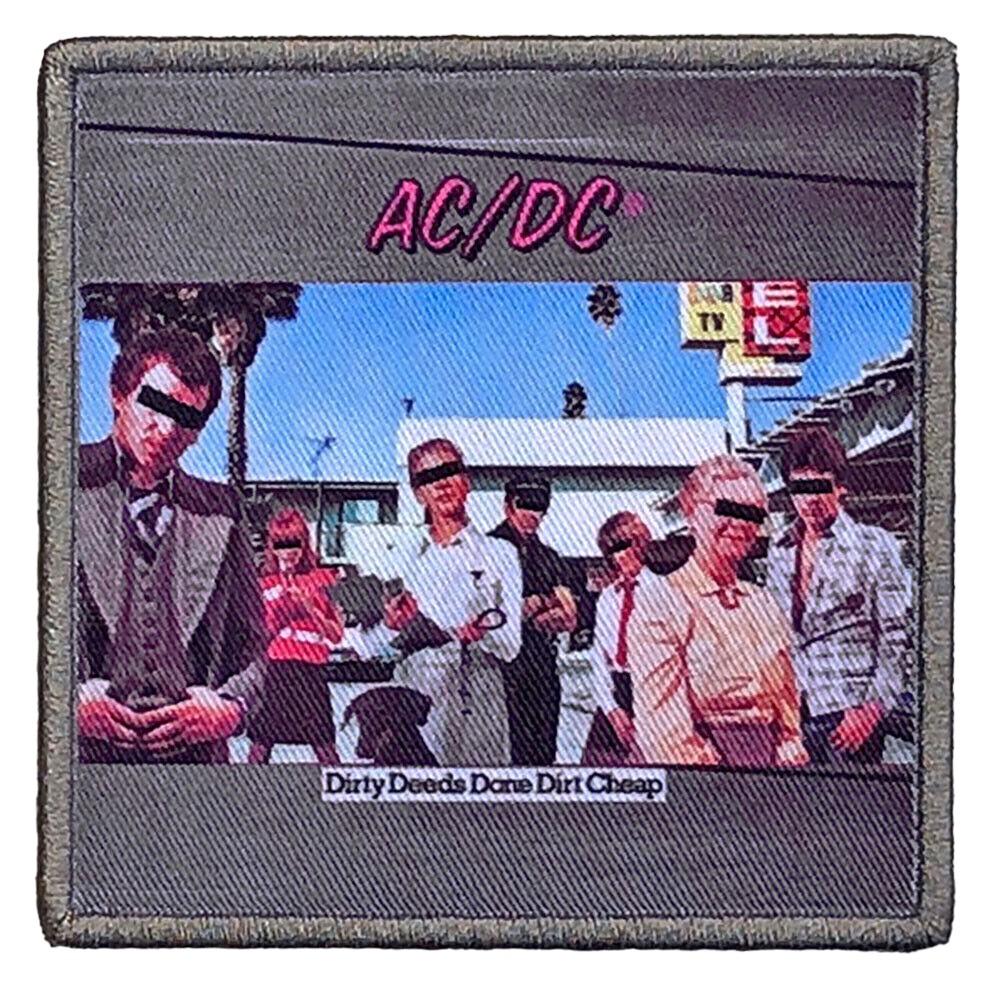 AC/DC Dirty Deeds Done Dirt Günstiger Standard-Aufnäher zum Aufbügeln One Size schwarz AC/DC Dirty Deeds Done Dirt Günstiger Standard-Aufnäher zum Aufbügeln One Size schwarz von Joom DACH