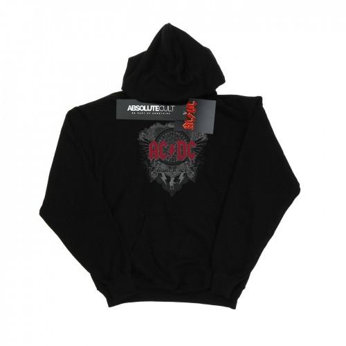 AC/DC Jungen Black Ice mit rotem Kapuzenpullover 12-13 schwarz von Joom DACH