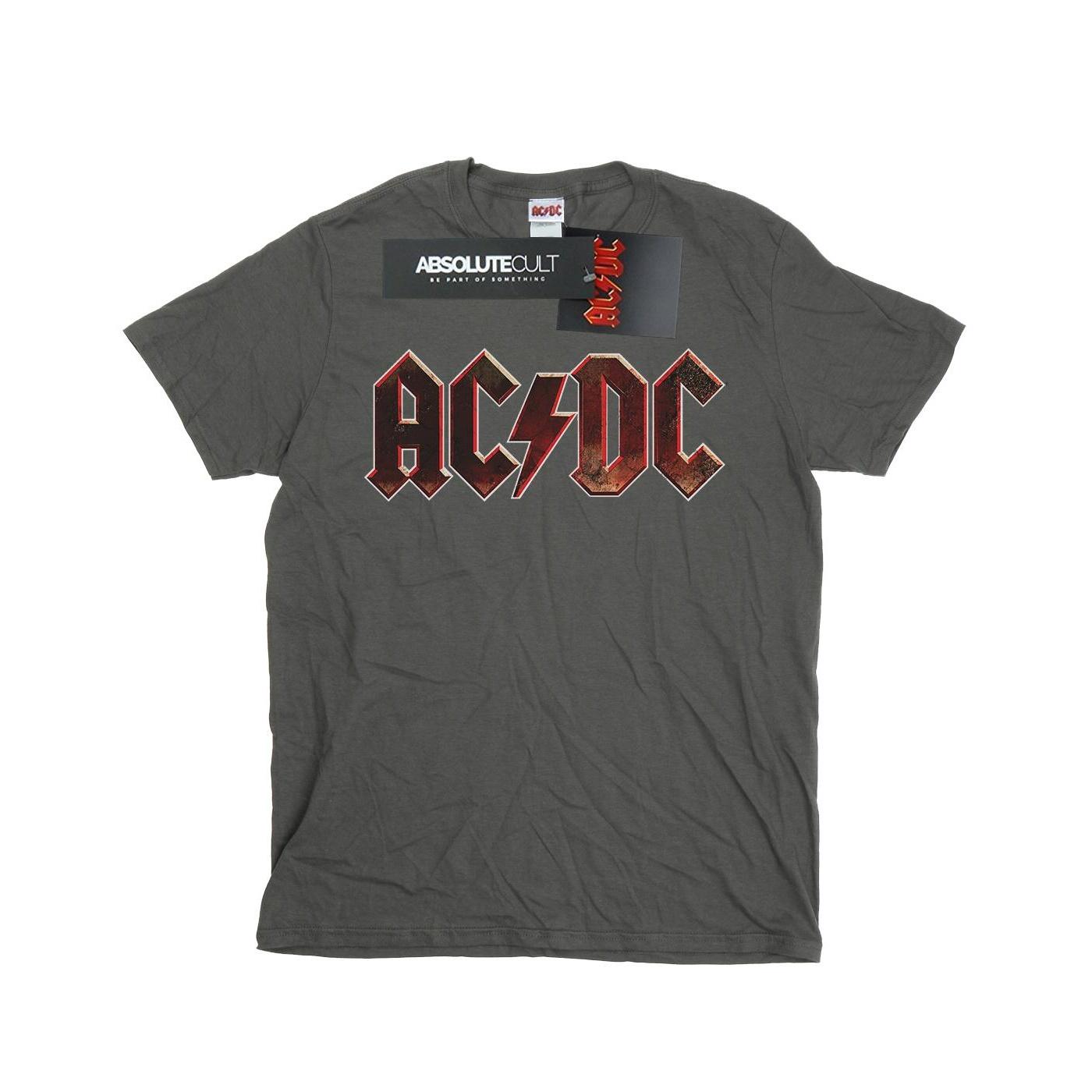 AC/DC Jungen Logo Raw Distressed T-Shirt 9-11 Years kohle von Joom DACH