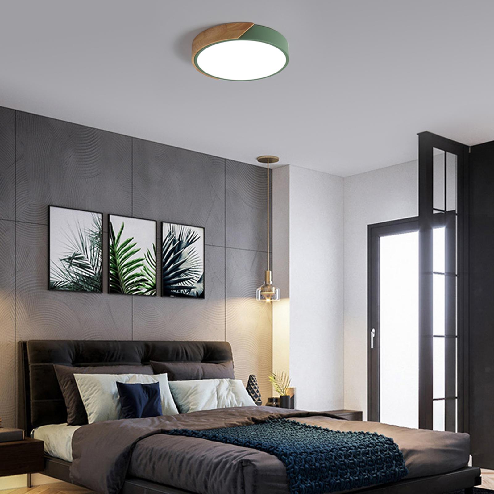 AC220-240V 24W LED runde kreisförmige Lampe Deckenleuchte BT Connected App-Steuerung mit Fernbedienung type 3 grün von Joom DACH