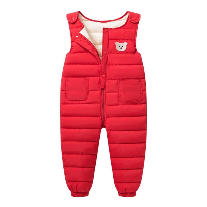 Ärmelloser Overall aus Baumwolle mit Winter-Hosenträgern für Kinder 100 von Joom DACH