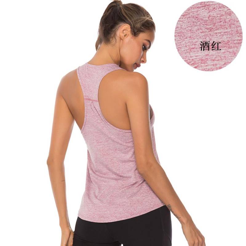 Ärmelloses Laufweste-Sport-Singlet für Damen, sportliche Fitness, Sport-Tops, Fitnessstudio, Yoga, Laufshirts 3XL weinrot Ärmelloses Laufweste-Sport-Singlet für Damen, sportliche Fitness, Sport-Tops, Fitnessstudio, Yoga, Laufshirts 3XL weinrot von Joom DACH