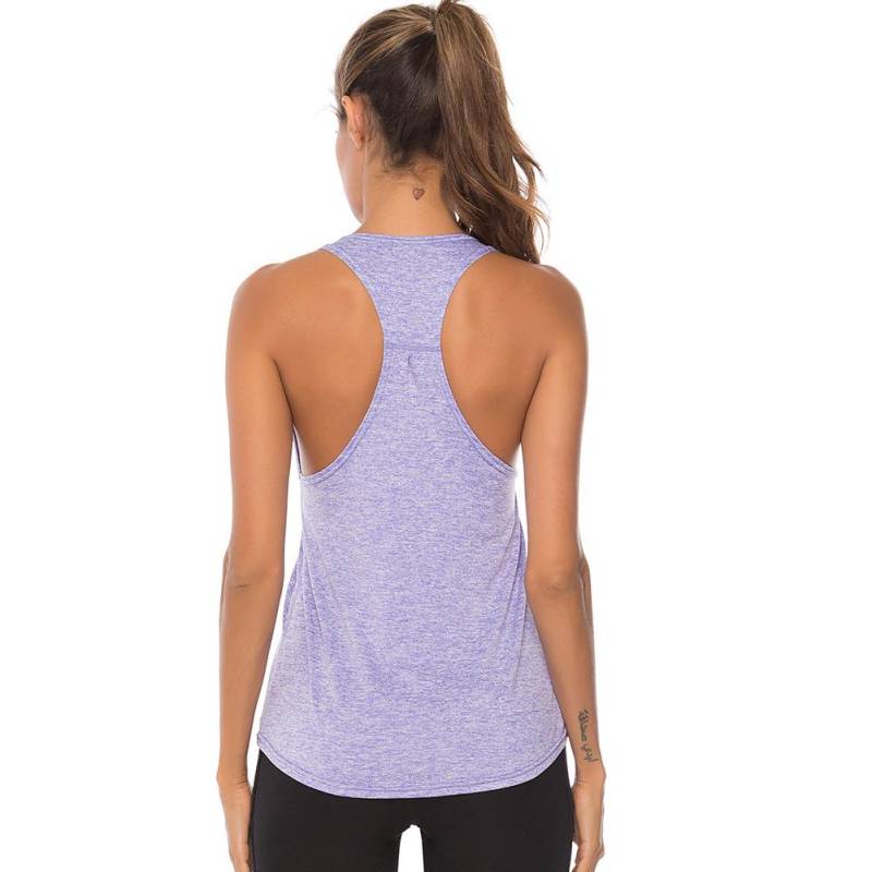 Ärmelloses Laufweste-Sport-Singlet für Damen, sportliche Fitness, Sport-Tops, Fitnessstudio, Yoga, Laufshirts 3XL violett Ärmelloses Laufweste-Sport-Singlet für Damen, sportliche Fitness, Sport-Tops, Fitnessstudio, Yoga, Laufshirts 3XL violett von Joom DACH