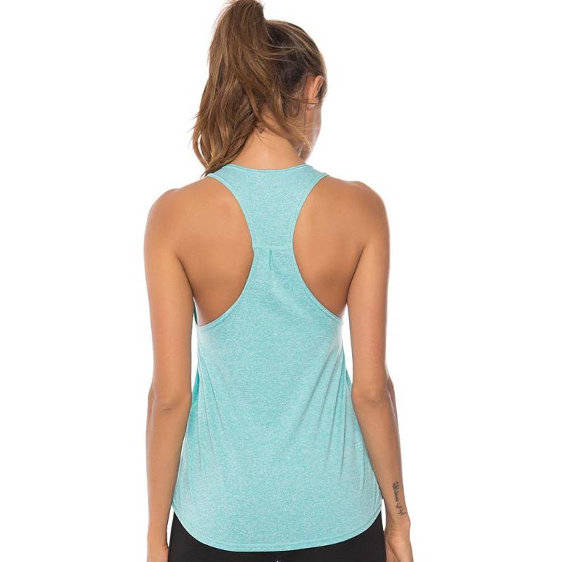 Ärmelloses Laufweste-Sport-Singlet für Damen, sportliche Fitness, Sport-Tops, Fitnessstudio, Yoga, Laufshirts M blau Ärmelloses Laufweste-Sport-Singlet für Damen, sportliche Fitness, Sport-Tops, Fitnessstudio, Yoga, Laufshirts M blau von Joom DACH