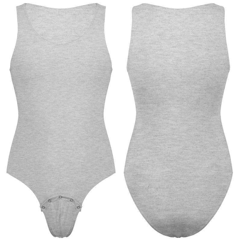 Ärmelloses Tank-Top aus Baumwolle für Herren, Weste, Tanga, Trikot, Sport, hoch geschnittener Body, Unterwäsche 2XL grau Ärmelloses Tank-Top aus Baumwolle für Herren, Weste, Tanga, Trikot, Sport, hoch geschnittener Body, Unterwäsche 2XL grau von Joom DACH