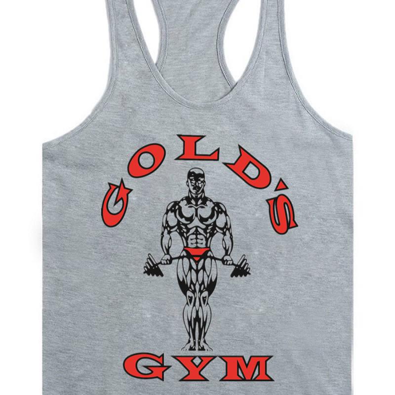 Ärmelloses Tanktop für Herren von Europe Golds, Weste für Bodybuilding und Fitness L von Joom DACH
