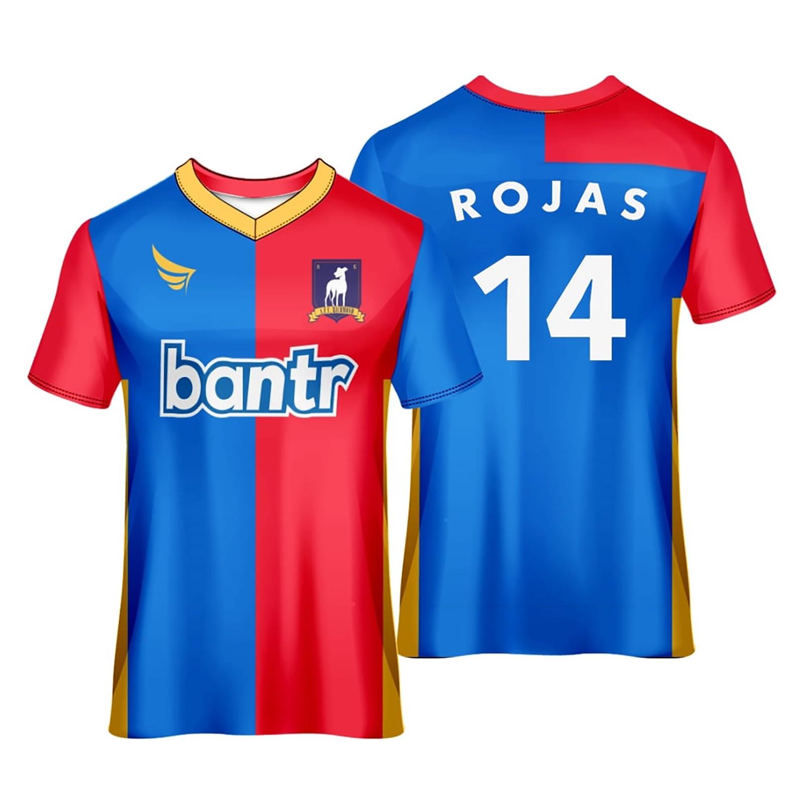 AFC Richmond Home Fußballuniform Trainingsoberteile für Herren und Kinder S Zinnoberrot AFC Richmond Home Fußballuniform Trainingsoberteile für Herren und Kinder S Zinnoberrot von Joom DACH