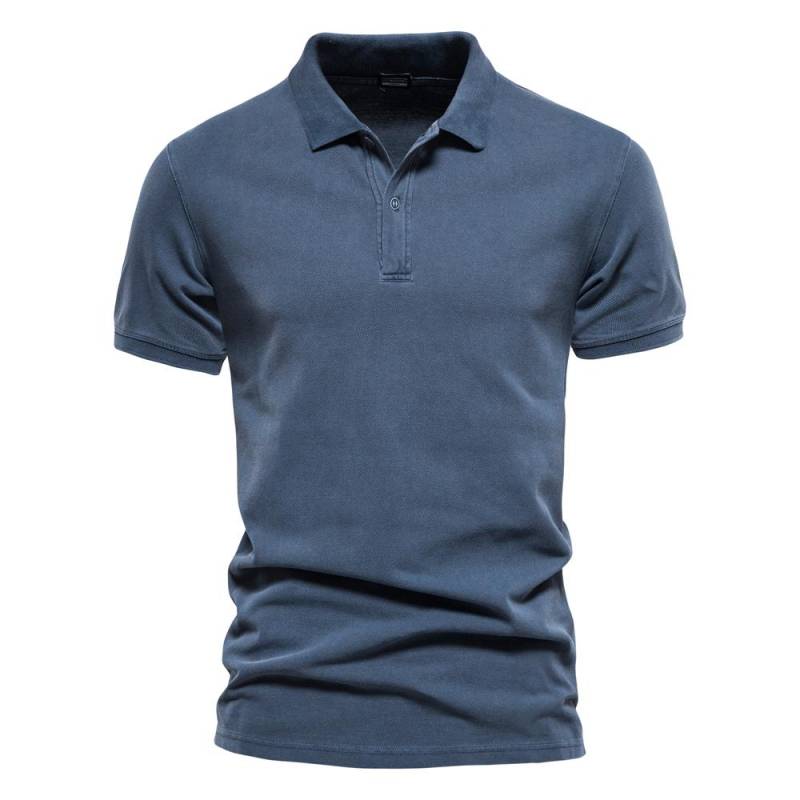 AIOPEON Baumwolle Einfarbig männer Polo Shirts Casual Kurzarm Turndown männer Shirts Mode Streetwear Polos für Männer männer Kleidung XL 80-90 kg denim-blau AIOPEON Baumwolle Einfarbig männer Polo Shirts Casual Kurzarm Turndown männer Shirts Mode Streetwear Polos für Männer männer Kleidung XL 80-90 kg denim-blau von Joom DACH