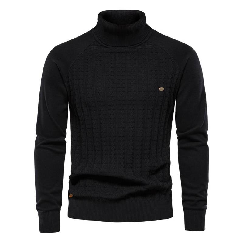 AIOPESON Einfarbig Gestrickte Rollkragen Männlich Pullover Baumwolle Hohe Qualität Warme herren Pullover Winter Casual Pullover Neue 2022 L 70-78 kg schwarz AIOPESON Einfarbig Gestrickte Rollkragen Männlich Pullover Baumwolle Hohe Qualität Warme herren Pullover Winter Casual Pullover Neue 2022 L 70-78 kg schwarz von Joom DACH
