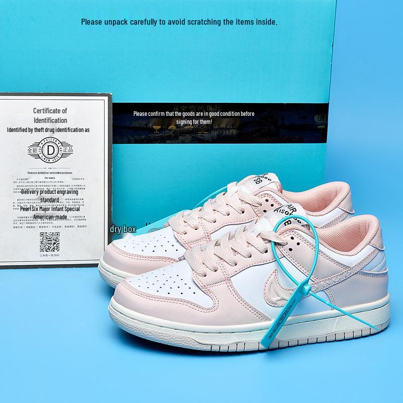 AJ1 Low-Top Dunk Schwarz & Weiß Panda Sneaker für Herren und Damen 36 von Joom DACH