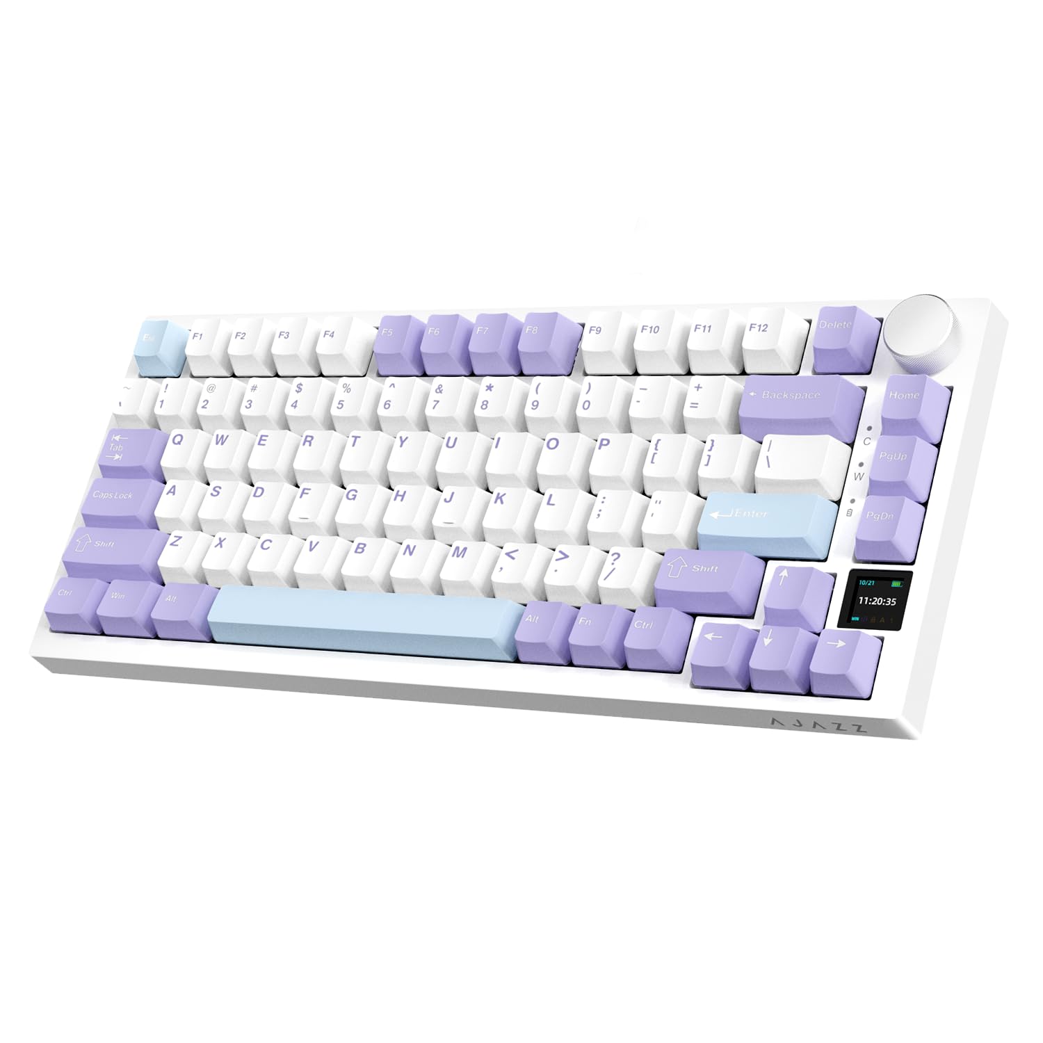 AK820 Pro Mechanische Tastatur Lineare Achse RGB Hot Swap Kompatibel TFT Bildschirm mit Gaming Knopf Bluetooth Schaum PBT Keycap Dichtung Struktur 4000mAh für AK820 Pro Mechanische Tastatur Lineare Achse RGB Hot Swap Kompatibel TFT Bildschirm mit Gaming Knopf Bluetooth Schaum PBT Keycap Dichtung Struktur 4000mAh für von Joom DACH