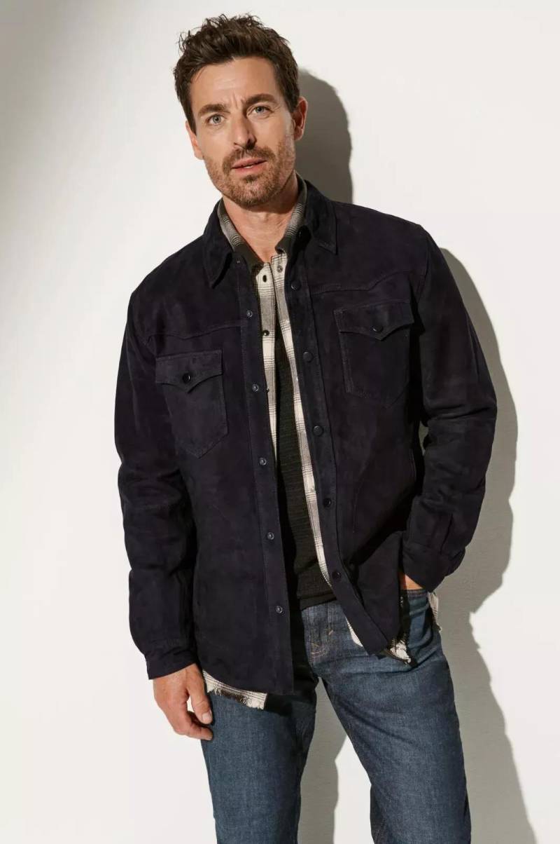 AL KHALID Real New Herren-Hemd aus schwarzem Wildleder, weiches Slim Fit-Hemd im Lammfell-Stil 2XL schwarz AL KHALID Real New Herren-Hemd aus schwarzem Wildleder, weiches Slim Fit-Hemd im Lammfell-Stil 2XL schwarz von Joom DACH