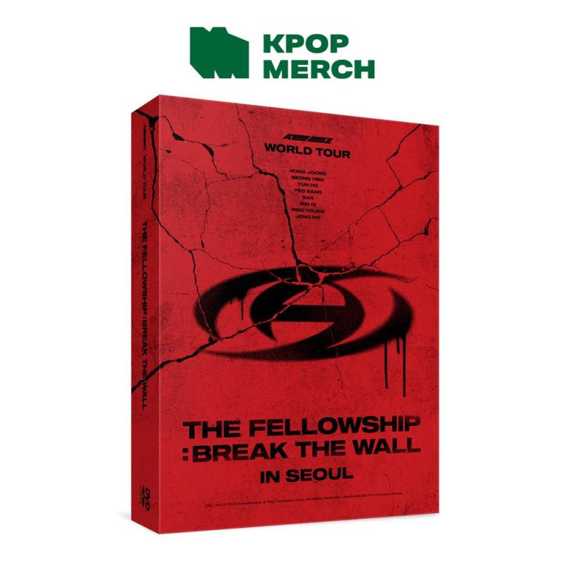 ATEEZ Welttournee [THE FELLOWSHIP : BRECHEN SIE DIE WAND] In SEOUL DVD von Joom DACH