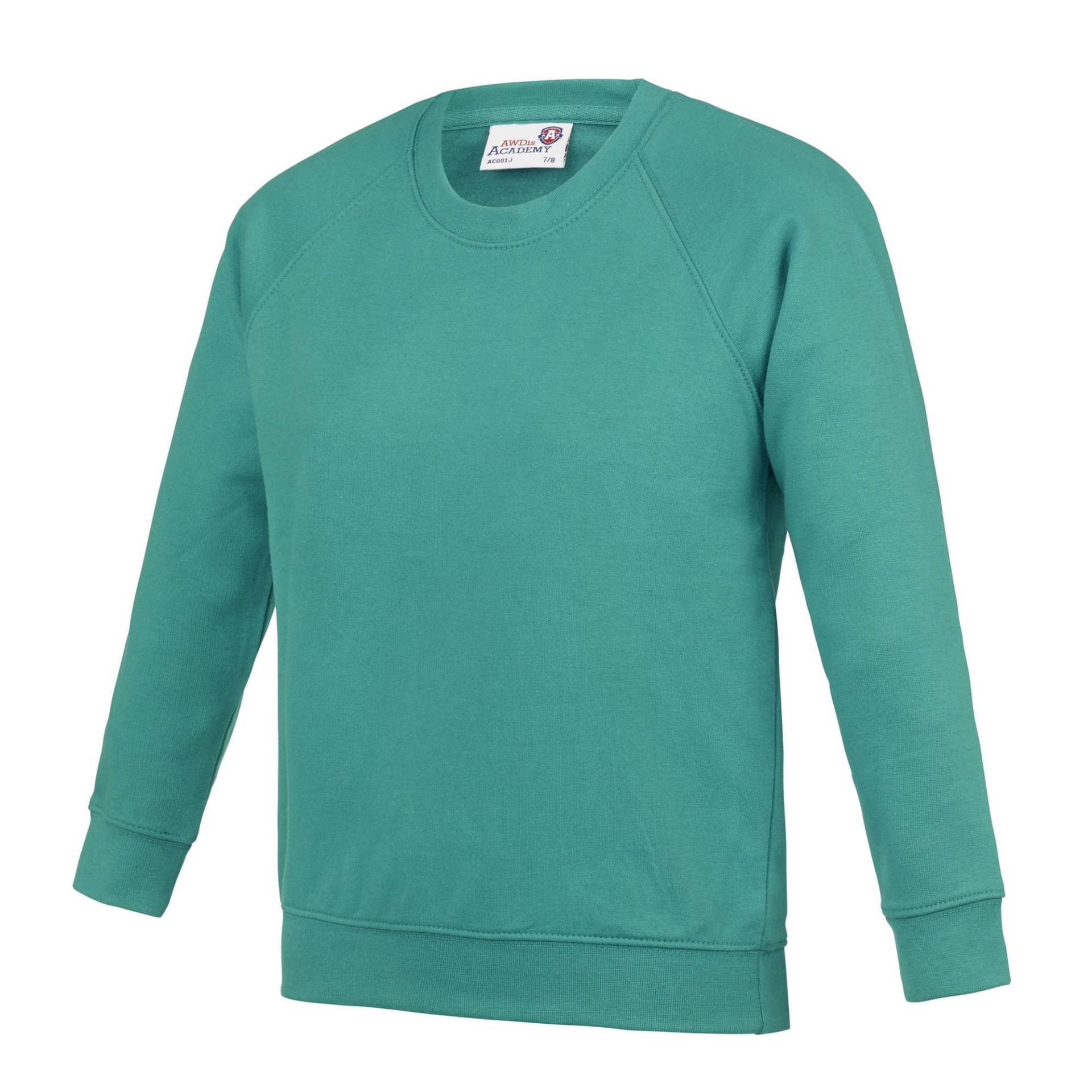 AWDis Academy Kinder/Kinder Rundhals-Raglan-Schul-Sweatshirt (2er-Pack) 11-12 von Joom DACH
