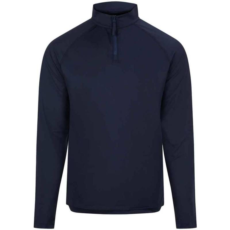 AWDis Cool Herren Leichtes Viertel-Reißverschluss Active Top L französisches blau von Joom DACH
