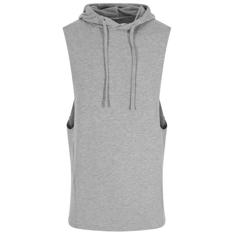 AWDis Cool Herren Urban ärmelloser Kapuzenpullover M grau von Joom DACH