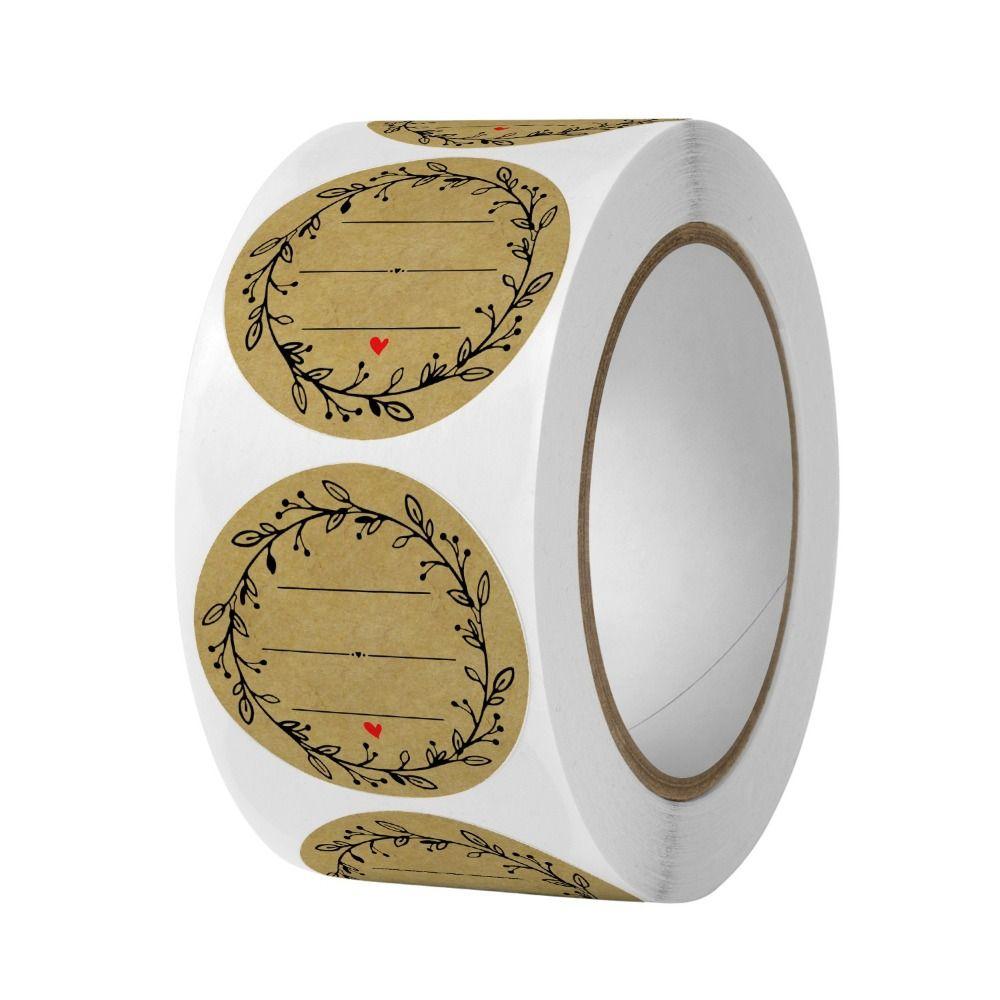 Abnehmbare Glasetikettenaufkleber, 500 Stück, Flaschenetiketten, Etiketten, Aufkleber, Etiketten, Lebensmittelaufbewahrung von Joom DACH