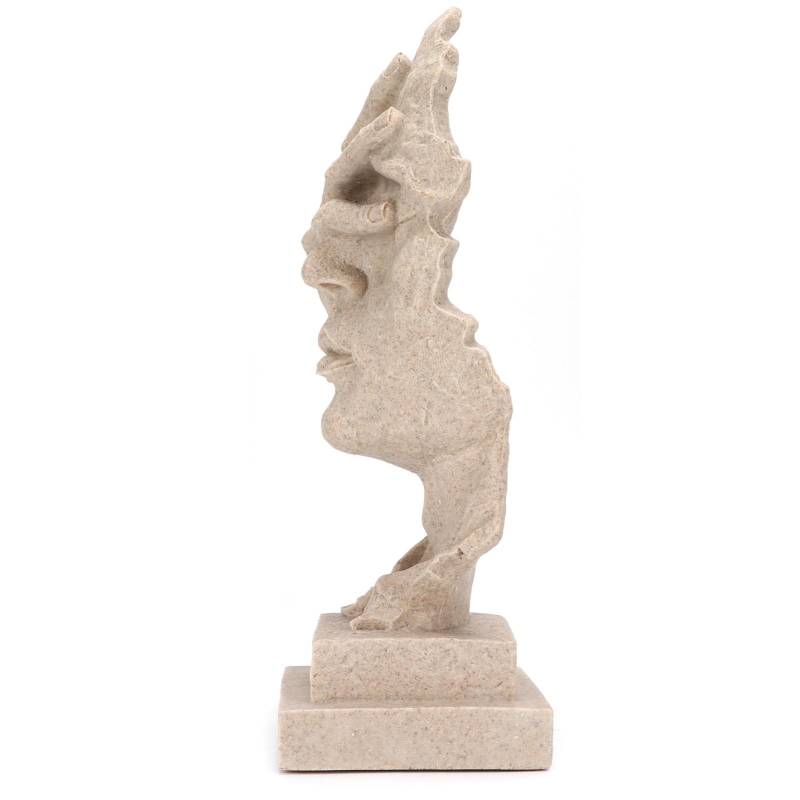 Abstrakte Skulptur Der Kopf Denker David Statue Ornamente für Zuhause Büro Festival Dekorationen von Joom DACH