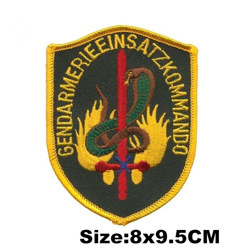 Abzeichen Stickerei Patches Abzeichen Patch Armbinden Haken Patches Kleidung Zubehör für Rucksäcke Caps Hüte Westen Taschen von Joom DACH
