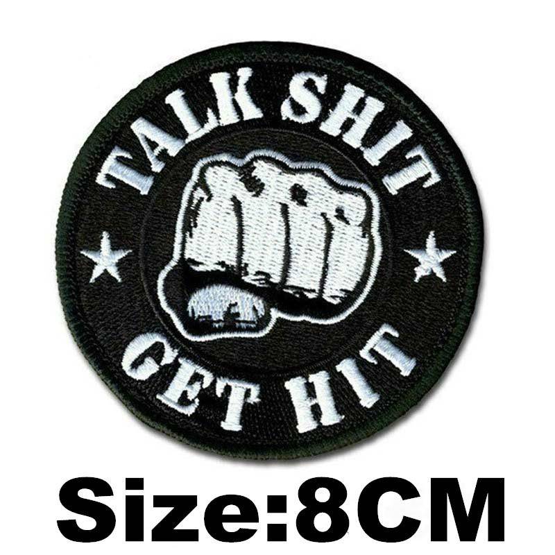 Abzeichen Stickerei Patches Abzeichen Patch Armbinden Haken Patches Kleidung Zubehör für Rucksäcke Caps Hüte Westen Taschen von Joom DACH