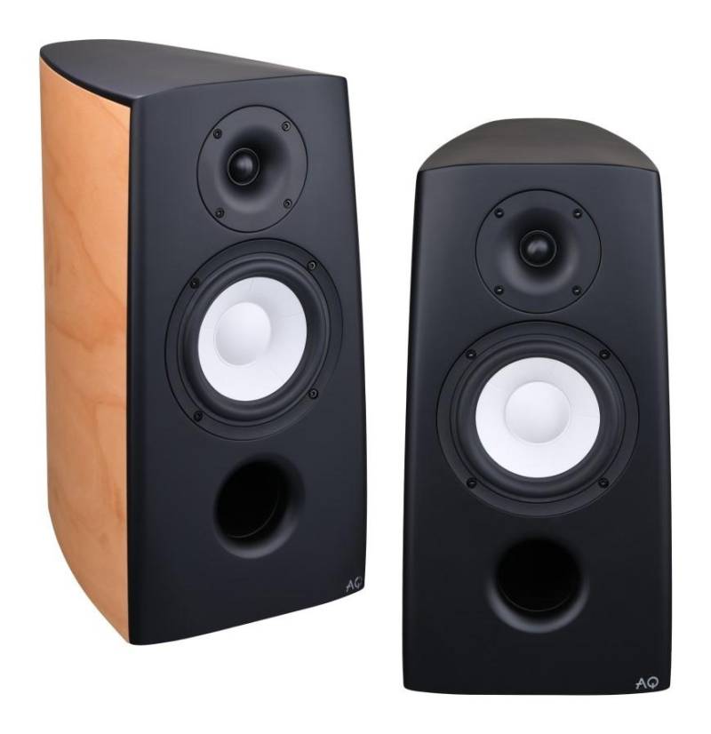 Acoustique Quality CANTO 3 - Audiophile Regallautsprecher, 2-Wege-System mit 120W Leistung / SB ACOUSTICS / Buche, Acoustique Quality schwarz von Joom DACH