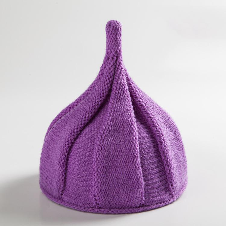 Acryl Gestrickte Frauen Mädchen Baby Stricken Mützen Motorhaube Winter Mode Warme Beanie Hüte Unisex Erwachsene Abdeckung Kopf Kappe von Joom DACH