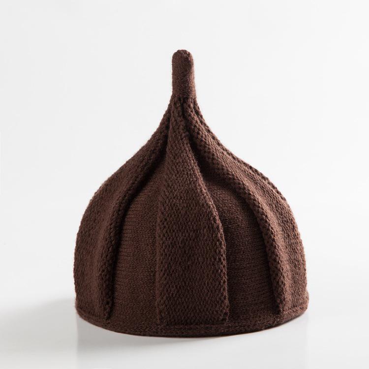 Acryl Gestrickte Frauen Mädchen Baby Stricken Mützen Motorhaube Winter Mode Warme Beanie Hüte Unisex Erwachsene Abdeckung Kopf Kappe von Joom DACH