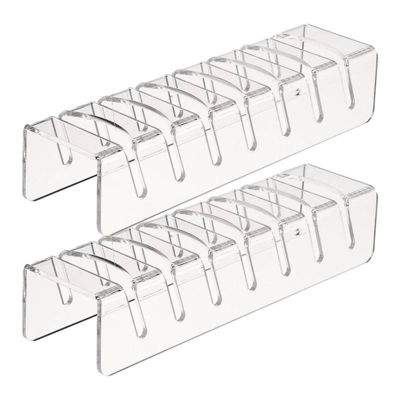 Acryl Hut Organizer Ständer Platzsparend Baseballkappen Organizer für 7 Kappen Keine Installation erforderlich 1PCS transparent von Joom DACH