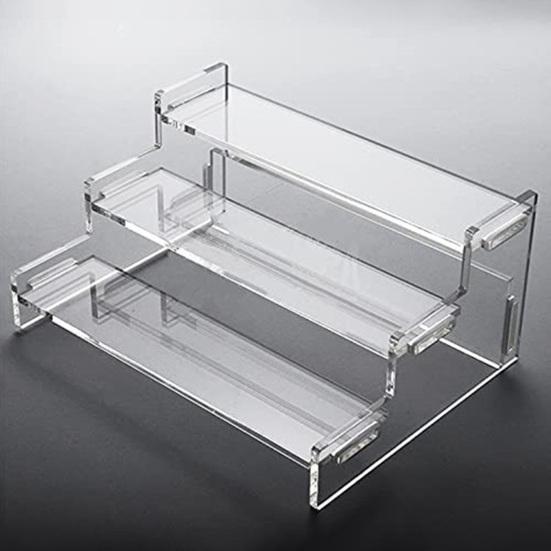 Acryl-Riser-Präsentationsständer, 3-lagiger, abnehmbarer, platzsparender Parfüm-Make-up-Organizer für Arbeitsplatte oder Schreibtisch Acryl-Riser-Präsentationsständer, 3-lagiger, abnehmbarer, platzsparender Parfüm-Make-up-Organizer für Arbeitsplatte oder Schreibtisch von Joom DACH