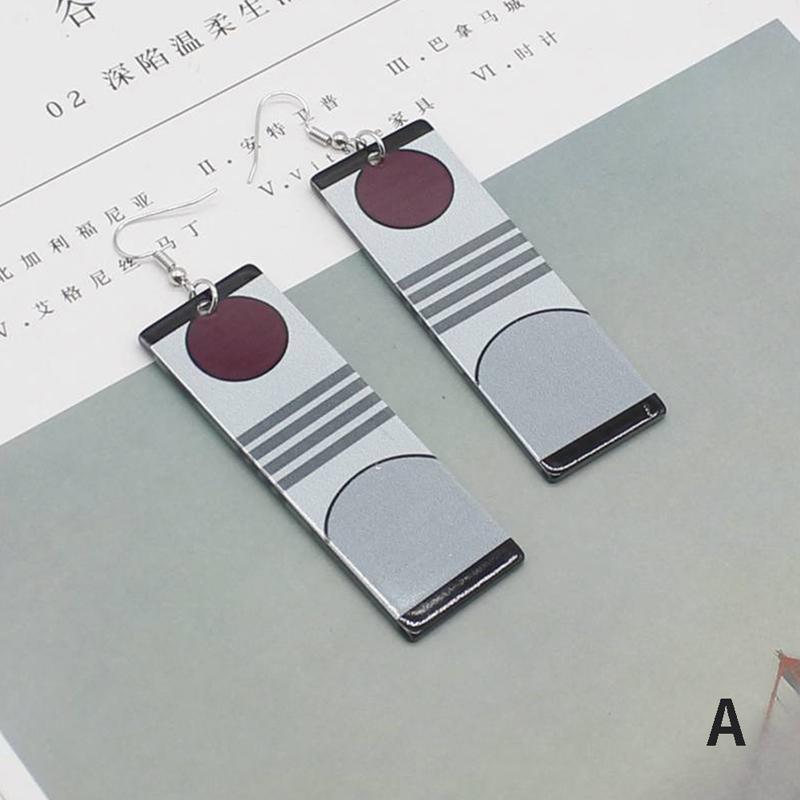 Acryl Tanjiro Ohrringe Dämon Slayer Ohrringe Anime Cosplay Requisiten Mädchen Schmuck von Joom DACH