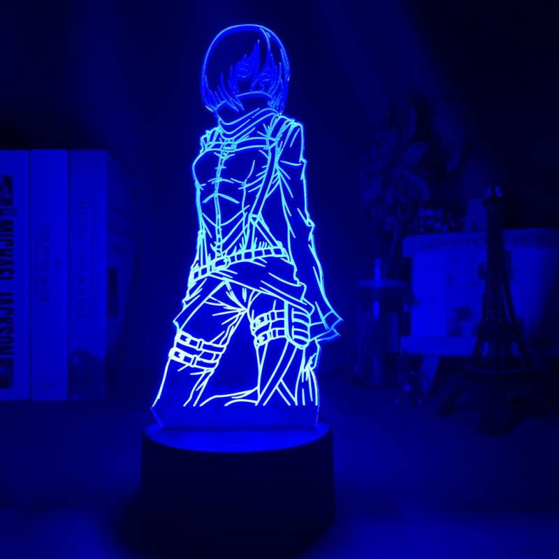 Acryl Tischlampe Anime Attack on Titan für Zuhause Zimmer Dekor Licht Cool Kid Kind Geschenk Captain Levi Ackerman Figur Nachtlicht Acryl Tischlampe Anime Attack on Titan für Zuhause Zimmer Dekor Licht Cool Kid Kind Geschenk Captain Levi Ackerman Figur Nachtlicht von Joom DACH