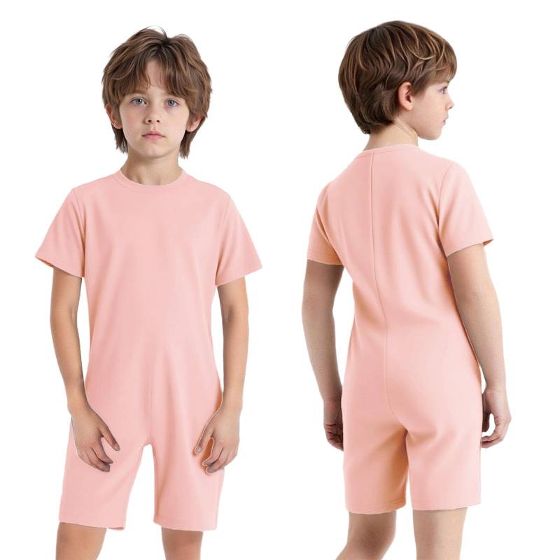 Adaptive Kleidung für Kinder mit besonderen Bedürfnissen Mädchen Jungen Anti-Auszieh-Strampler Kurzarm Reißverschluss hinten Jumpsuit 11-12 Years rosa Adaptive Kleidung für Kinder mit besonderen Bedürfnissen Mädchen Jungen Anti-Auszieh-Strampler Kurzarm Reißverschluss hinten Jumpsuit 11-12 Years rosa von Joom DACH
